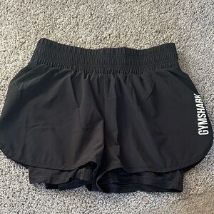 Gymshark Women's Athletic Black Shorts